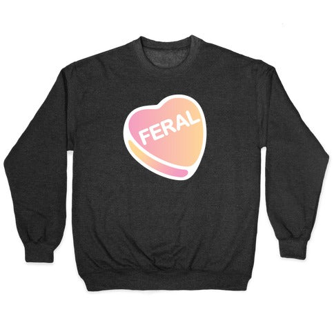 Feral Candy Heart Crewneck Sweatshirt