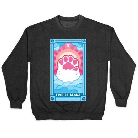 Five of Beans Crewneck Sweatshirt