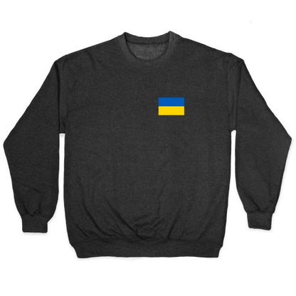 Flag Of Ukraine Crewneck Sweatshirt