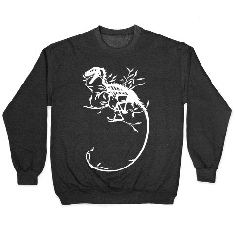 Floral Dinosaur Crewneck Sweatshirt