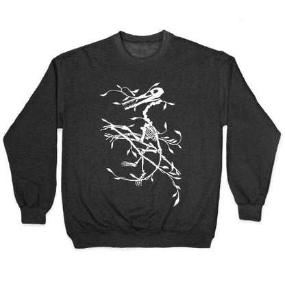 Floral Dinosaur Crewneck Sweatshirt