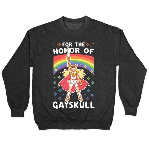 For the Honor of Gayskull Crewneck Sweatshirt