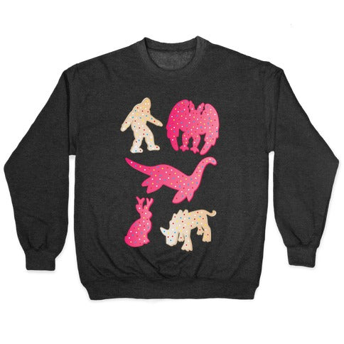 Frosted Cryptid Crackers Crewneck Sweatshirt