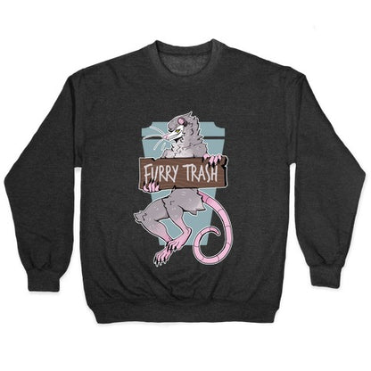 Furry Trash Crewneck Sweatshirt