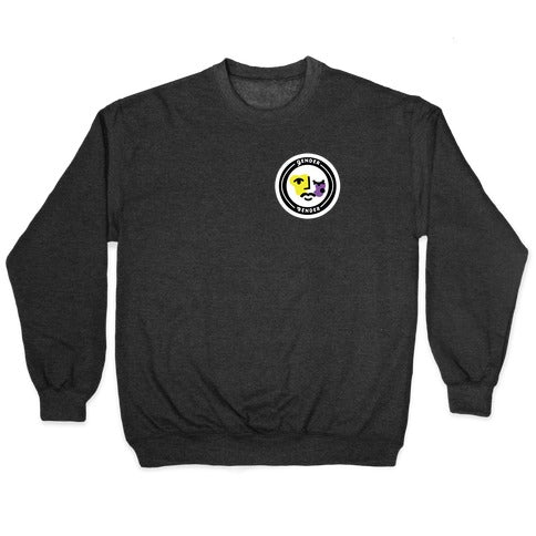 Gender Bender Patch Crewneck Sweatshirt