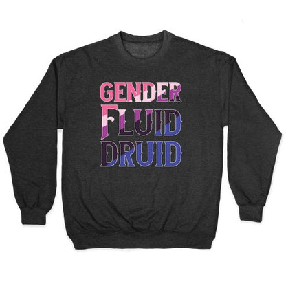 Genderfluid Druid Crewneck Sweatshirt