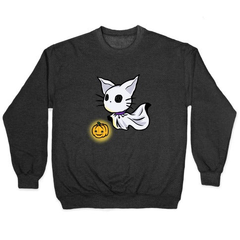 Ghost Cat Crewneck Sweatshirt