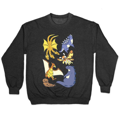 Godzilla and Friends Crewneck Sweatshirt