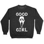 Good Girl Ghost Face Crewneck Sweatshirt