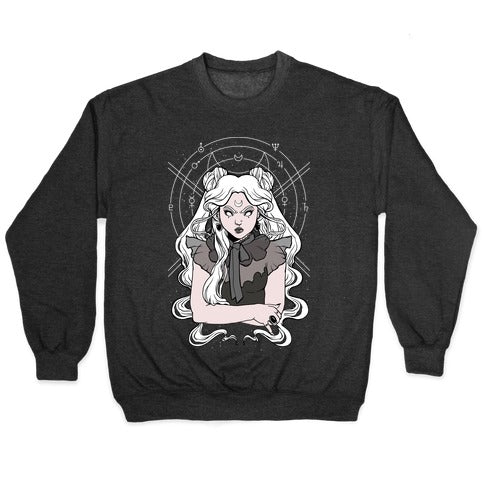 Goth Usagi (Sailor Moon Parody) Crewneck Sweatshirt