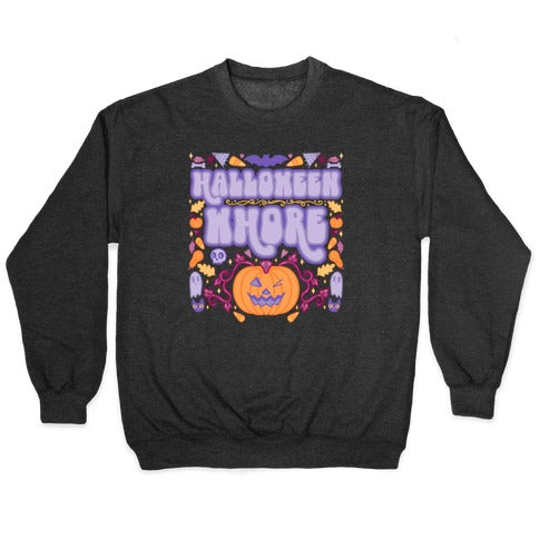 Halloween Whore Crewneck Sweatshirt