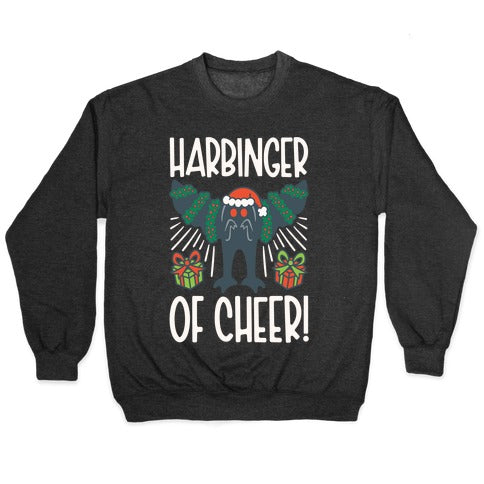Harbinger of Cheer Mothman Parody Crewneck Sweatshirt