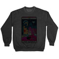 Hermit Tarot Card Crewneck Sweatshirt