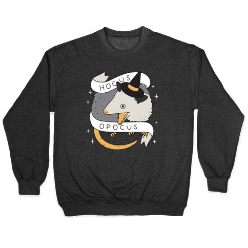 Hocus Opocus Opossum Crewneck Sweatshirt