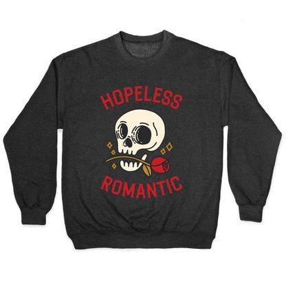Hopeless Romantic (Skull) Crewneck Sweatshirt