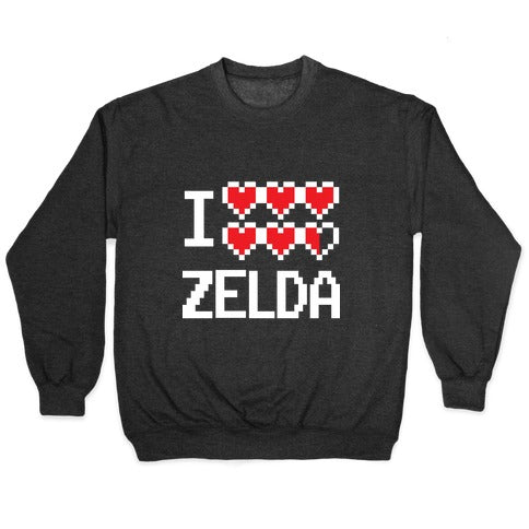 I Heart Zelda Crewneck Sweatshirt