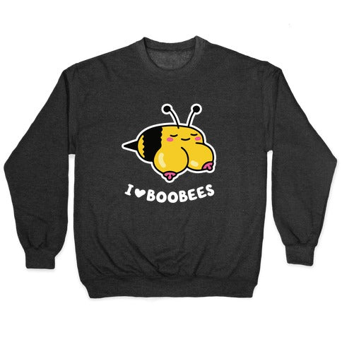 I Love Boobees Crewneck Sweatshirt