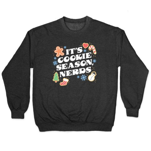 It's Cookie Season, Nerds Christmas Crewneck Sweatshirt