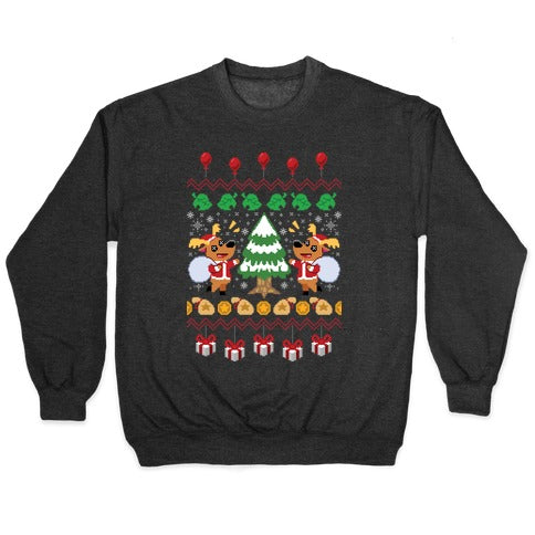 Jingle Animal Crossing Ugly Sweater Crewneck Sweatshirt