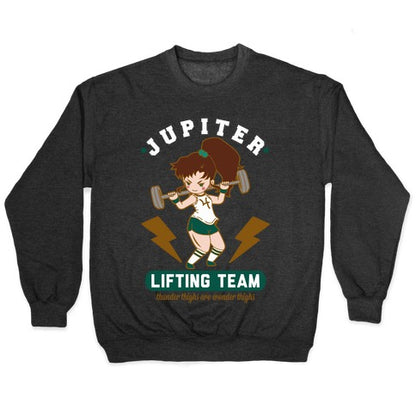 Jupiter Lifting Team Workout Parody Crewneck Sweatshirt
