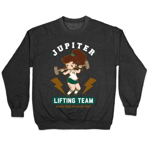 Jupiter Lifting Team Workout Parody Crewneck Sweatshirt