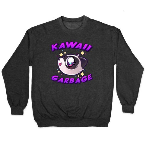 Kawaii Garbage Crewneck Sweatshirt