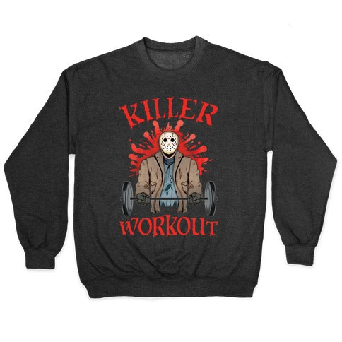 Killer Workout Crewneck Sweatshirt