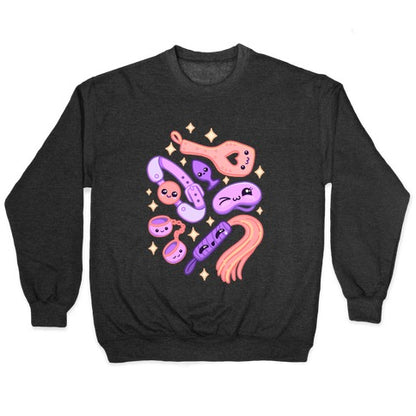 Kinky Kawaii Pattern Crewneck Sweatshirt