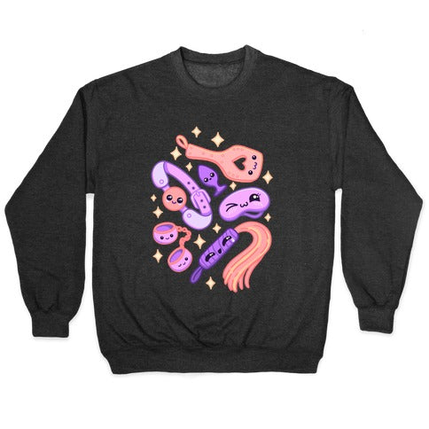 Kinky Kawaii Pattern Crewneck Sweatshirt