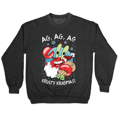 Krusty Krabmas! Crewneck Sweatshirt