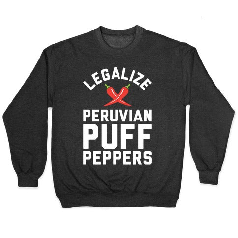 Legalize Peruvian Puff Peppers Crewneck Sweatshirt