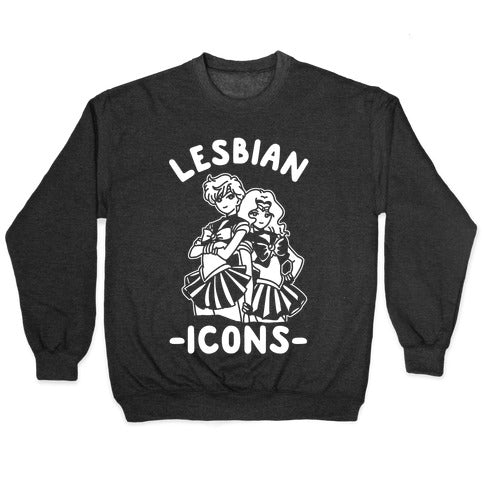 Lesbian Icons Crewneck Sweatshirt