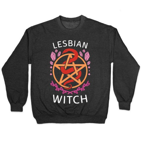 Lesbian Witch Crewneck Sweatshirt