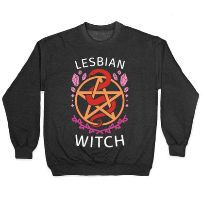 Lesbian Witch Crewneck Sweatshirt