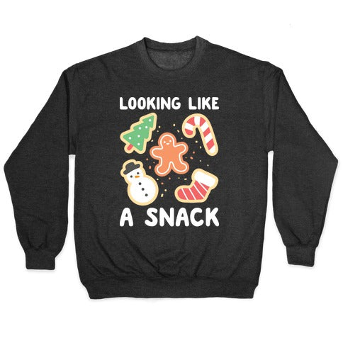 Looking Like A Snack Christmas Cookies Crewneck Sweatshirt