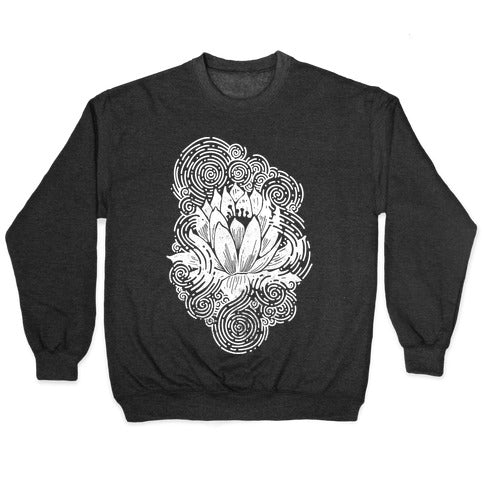 Lotus Flower Crewneck Sweatshirt