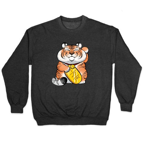 Lucky Tiger Crewneck Sweatshirt
