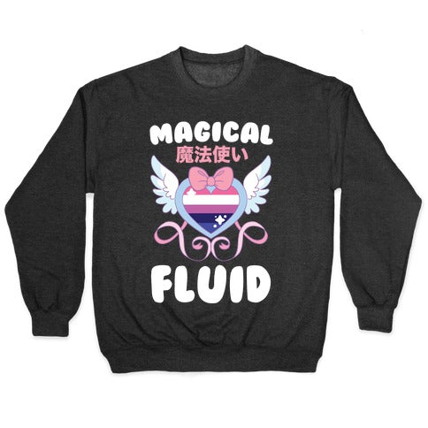 Magical Fluid - Genderfluid Crewneck Sweatshirt