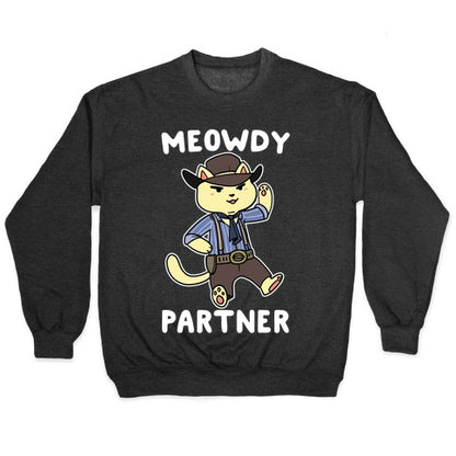 Meowdy, Partner - Arthur Morgan Crewneck Sweatshirt