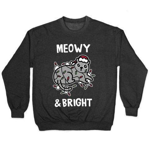 Meowy & Bright Crewneck Sweatshirt