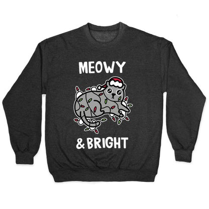 Meowy & Bright Crewneck Sweatshirt