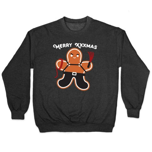 Merry XXXmas Gingerbread Crewneck Sweatshirt
