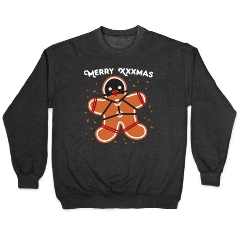 Merry XXXmas Gingerbread Crewneck Sweatshirt