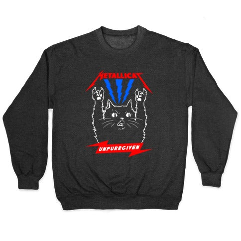 Metallicat Unfurrgiven Darkness Edition Crewneck Sweatshirt