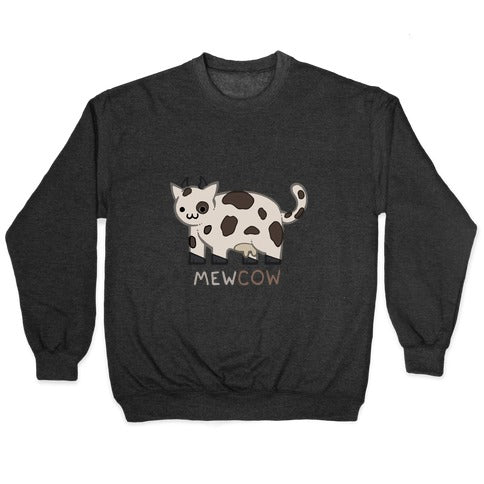 Mew Cow Crewneck Sweatshirt