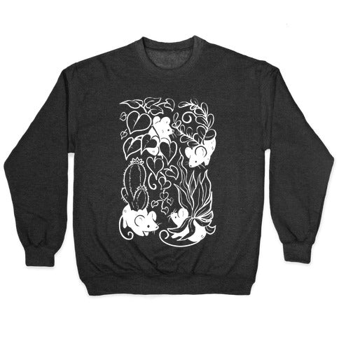 Mouse Plants Crewneck Sweatshirt