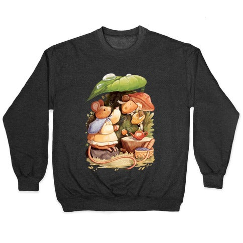 Mouse Tea Time Crewneck Sweatshirt