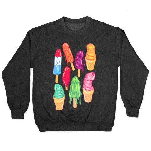 Popsicle Penises Crewneck Sweatshirt