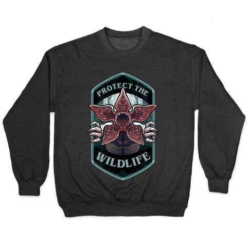 Protect The Wildlife Demogorgon Crewneck Sweatshirt