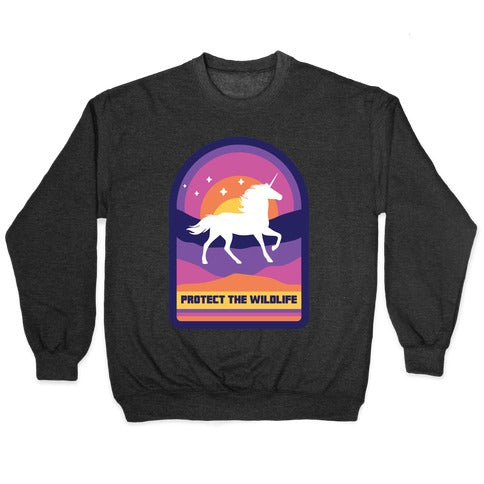 Protect The Wildlife (Unicorn) Crewneck Sweatshirt